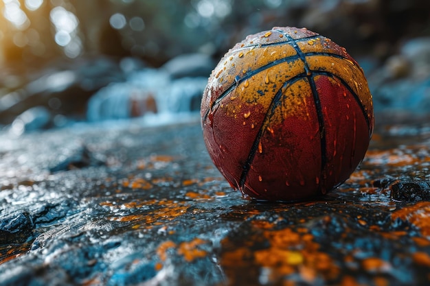 Basketball creative concept