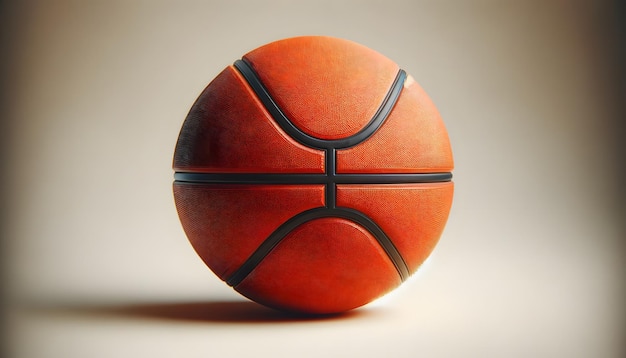 a basketball is shown with a black stripe