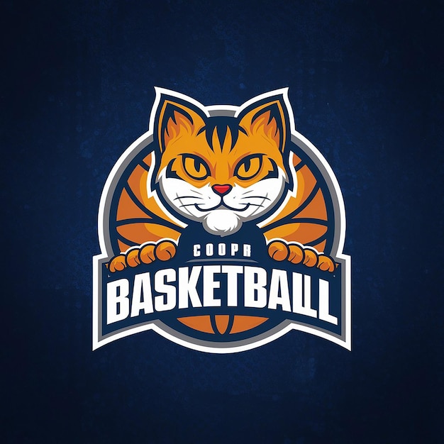 a basketball logo for the basketball team