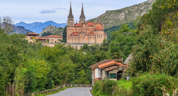 Baslica de Santa Mara la Real de Covadonga Asturias Spain