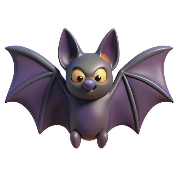 The bat in 3D elements