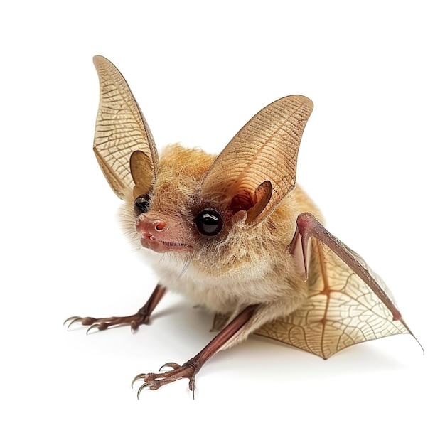 A bat in white background Job ID 9a1e9d97caf449e78b6e690594692ce1