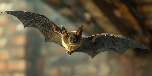 a bat with a long tail that says bat on it