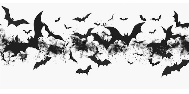 Bats in flight