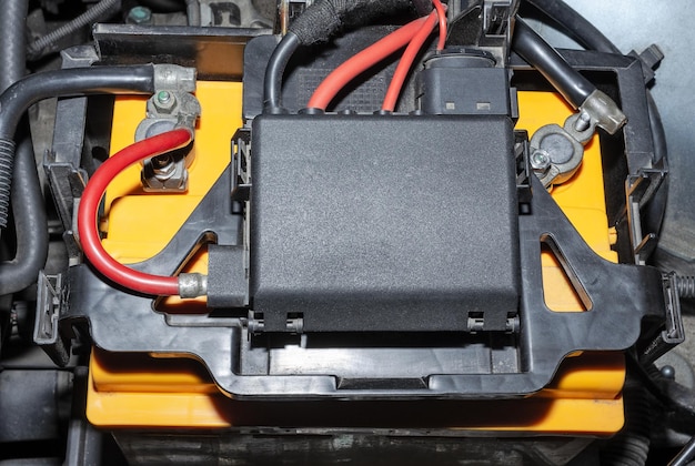 Battery connected to the car's onboard network Auto parts and accessories