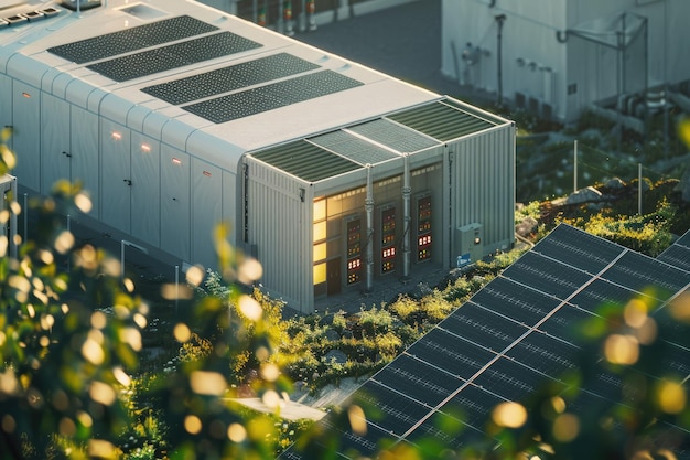 Battery Storage System Near Photovoltaic Power Plant