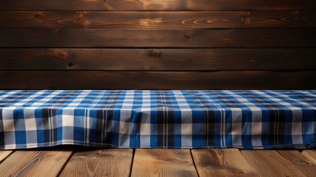 Bavarian Tablecloth On Wooden Background Chalkboar Background HD Illustrations