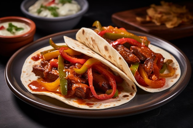 BBQ Pork Fajitas