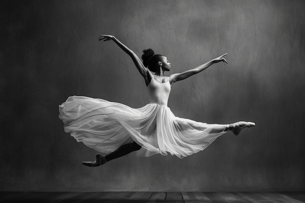 Be entranced by the sheer grace of a ballerina as generative ai