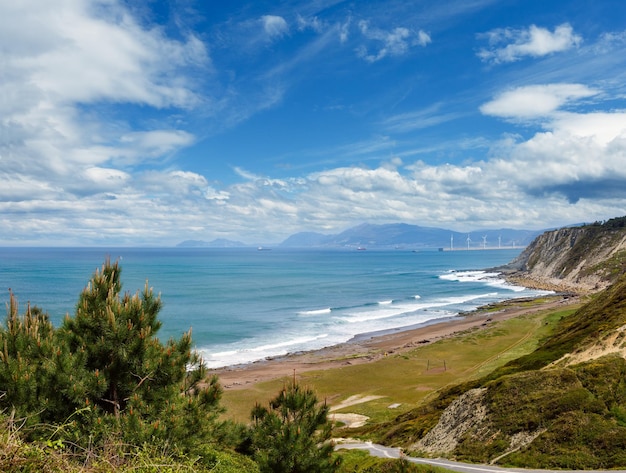 Beach Azkorri or Gorrondatxe view