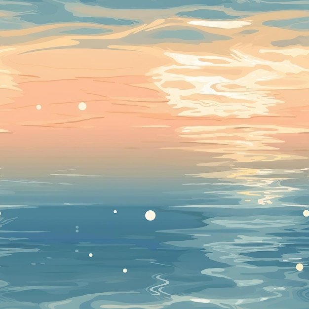 Beach background illustration