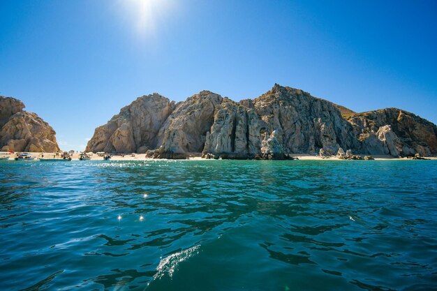 Beach at Cabo San Lucas Mexico