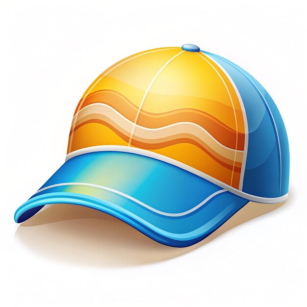 Beach Cap Vector Icon