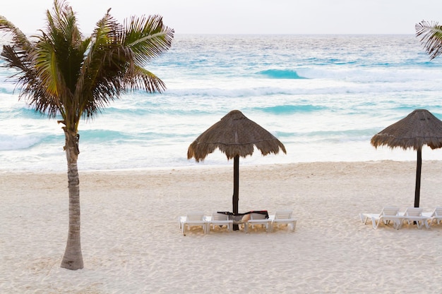 Beach of the Caribbean Sea.