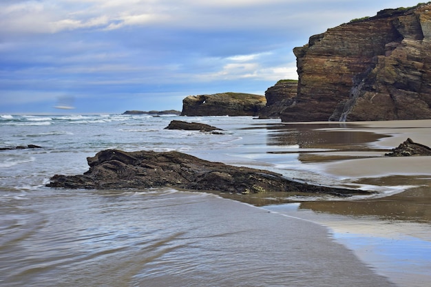 The Beach of the Cathedrals Also known as Holy Waters Beach or As Catedrais this awesome natural monument is located in Galicia in the northwest of Spain