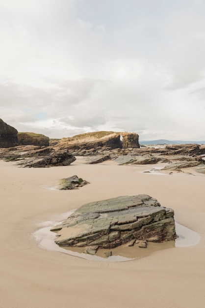 Beach of the Cathedrals Galicia Spain