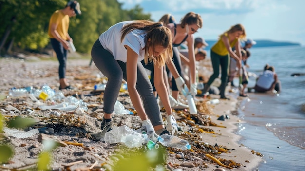 Beach Cleanup Volunteers