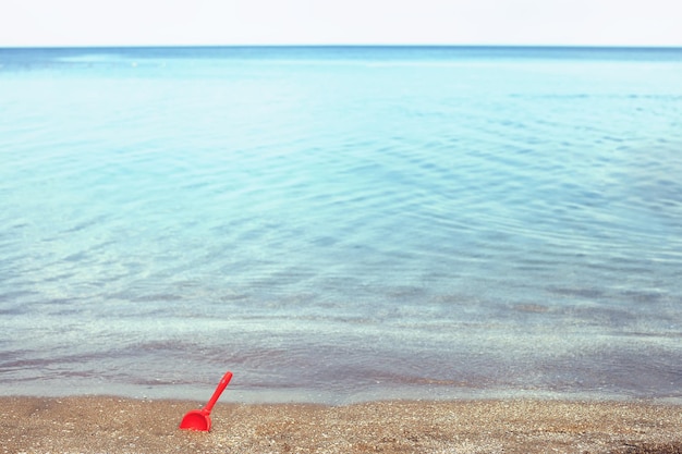 Beach sea children's toy paddle childhood and rest