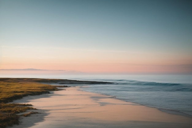 Photo beach shore landscape