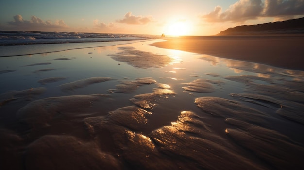 Beach Sunset Photograph