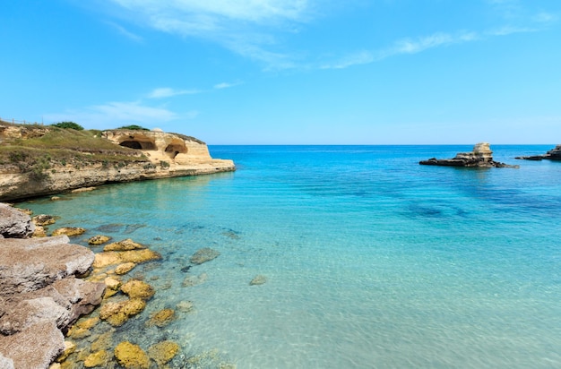 Beach Torre Sant'Andrea Salento Italy