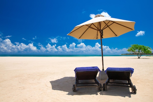 Beach and tropical sea