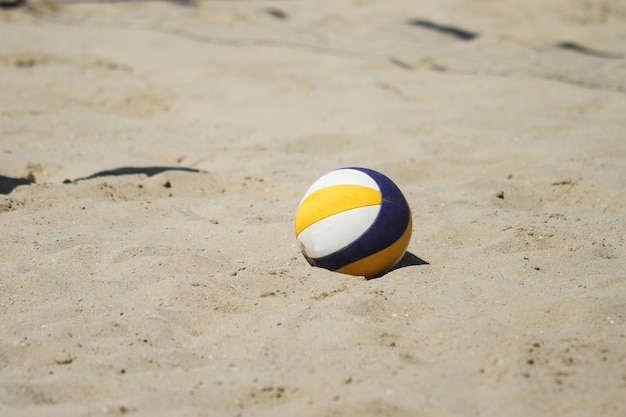 Photo beach volleyball ball