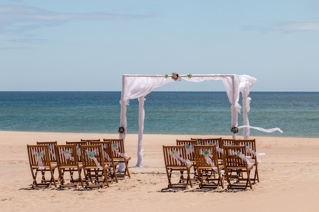 Beach wedding set