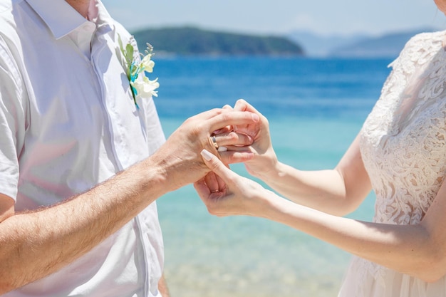 beach wedding