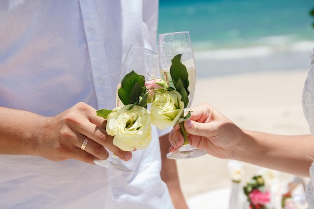 beach wedding