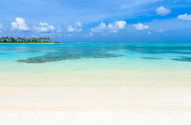 Beach with Maldives