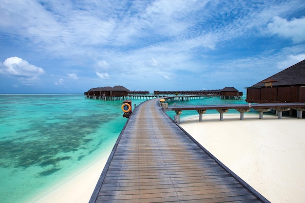 Beach with Maldives