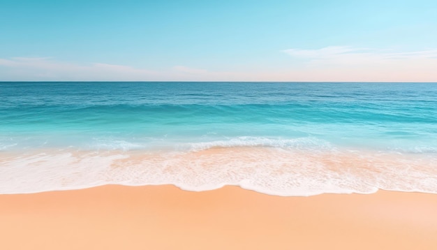 a beach with a wave in the ocean