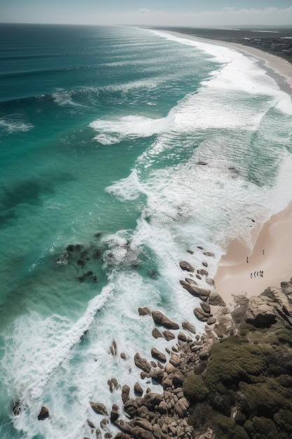 A beach with the word live on it