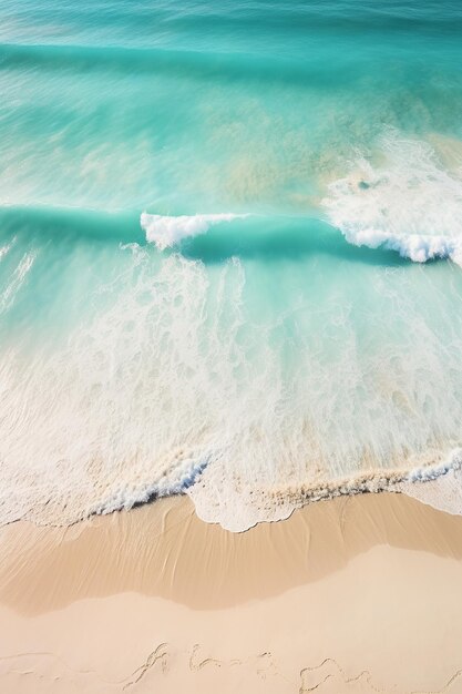 beachscape serene aerial