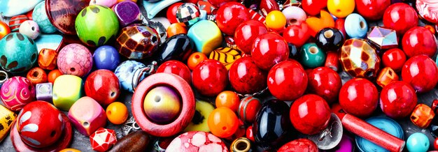 Beads or colorful beads