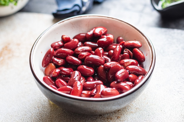 beans red canned food ready to eat healthy meal portion