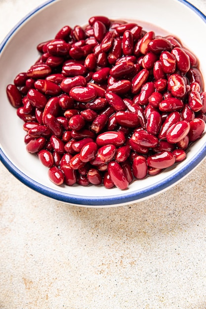 beans red legume healthy meal food snack on the table copy space food background