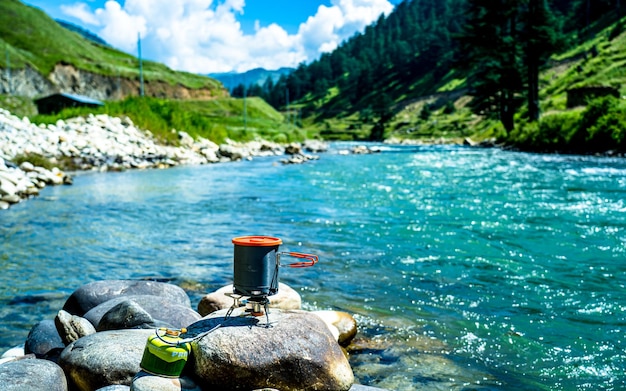 beautful landscape view at Sinjal, Nepal