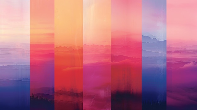 Beautiful Abstract Clean and Calm Gradient Background Tranquil Serenity in Subtle Hues