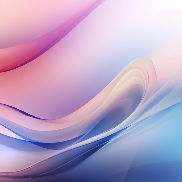 Beautiful Abstract Screensaver Image with Gradient Softness