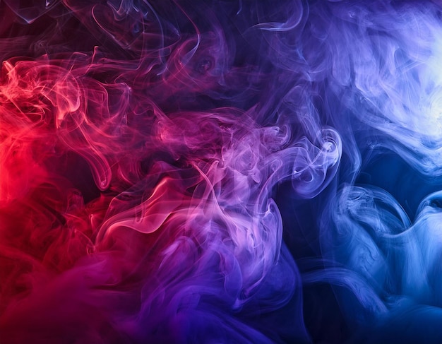 Beautiful abstract smoke illustration design