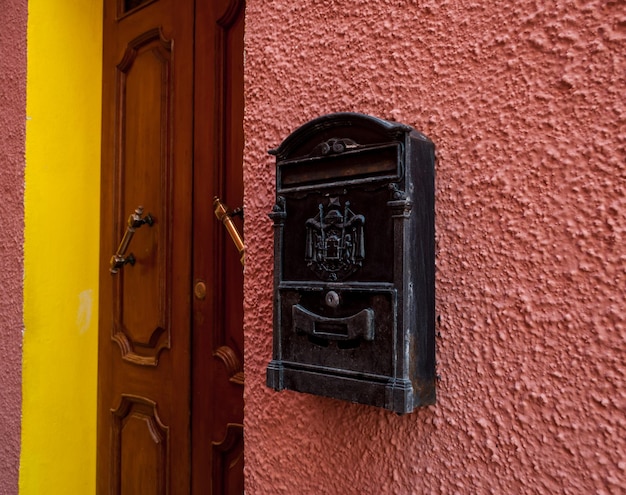 The beautiful alley of castelsardo old city