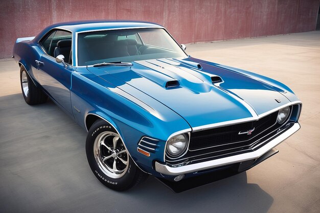 Beautiful American muscle car exempted