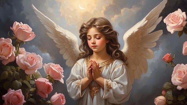 beautiful angel number pray