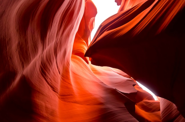 Beautiful Antelope canyon, Navajo land east of Page, USA