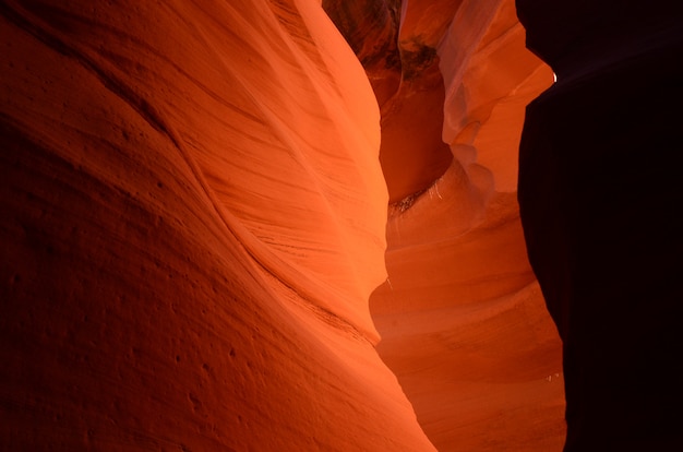 Beautiful Antelope canyon, Navajo land east of Page, USA