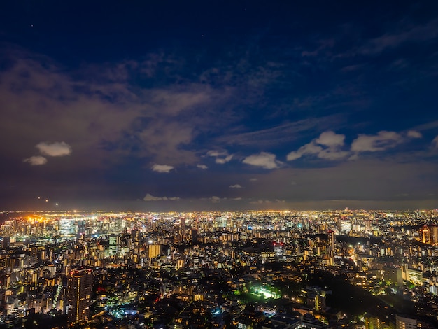 Beautiful architecture and building of tokyo cityscape