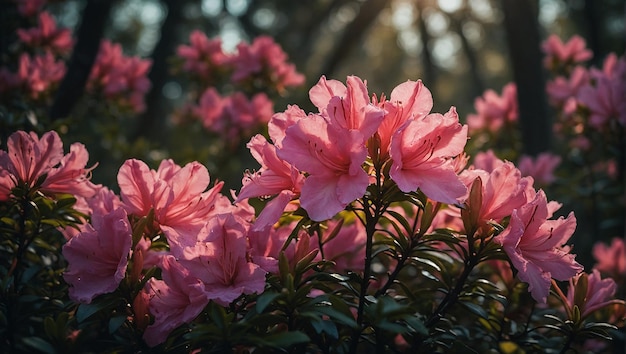 Beautiful Azalea flower