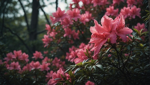 Beautiful Azalea flower